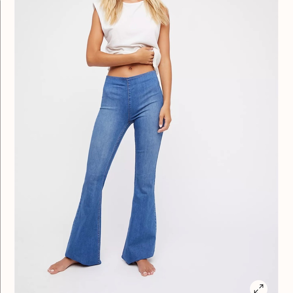 Free People Penny Pull Up Jean
